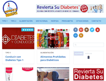 Tablet Screenshot of diabetescare24.com